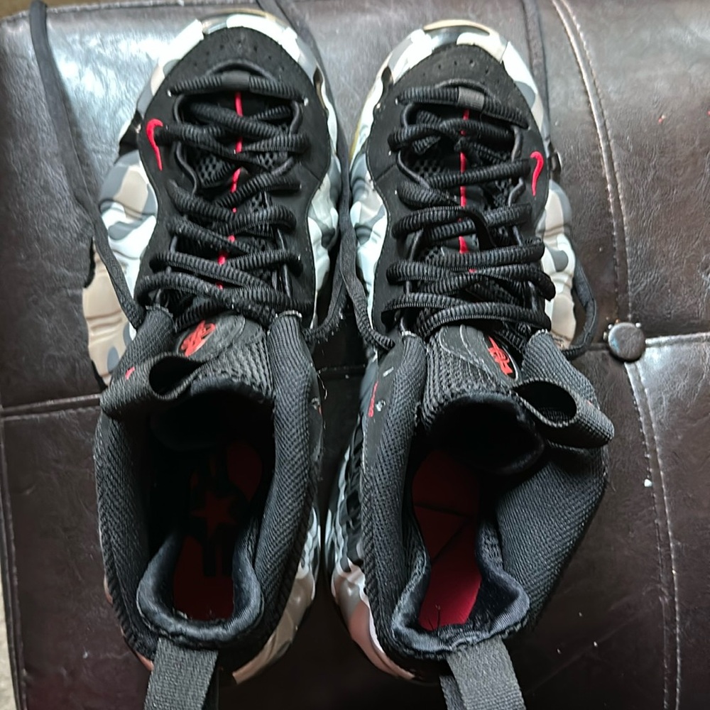 Nike air foamposite " fighter jet " OG all .